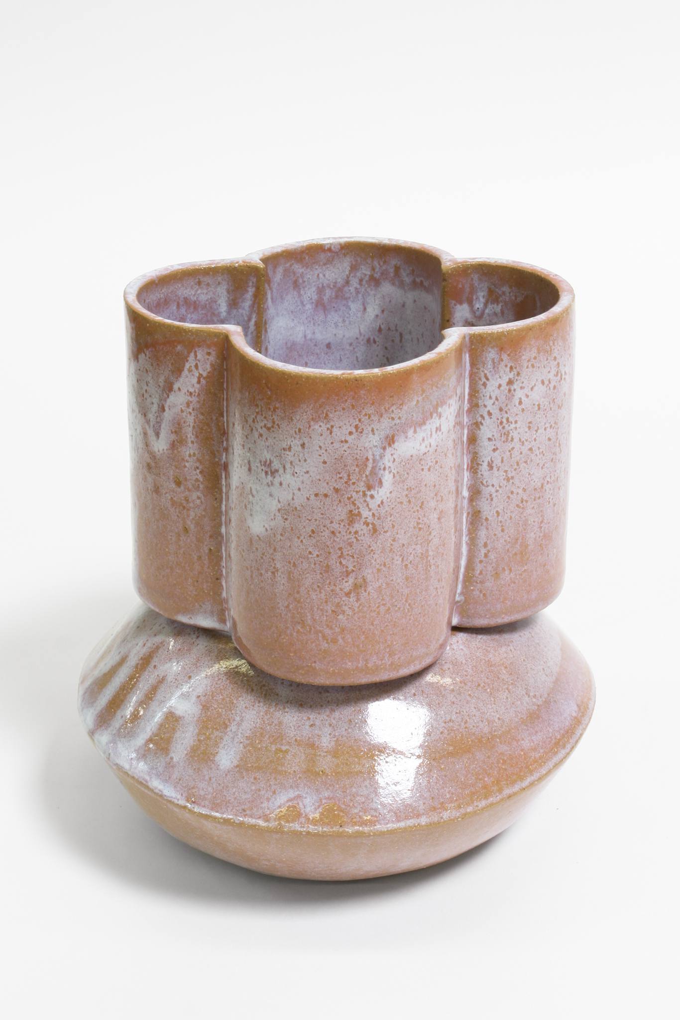 Oval Scallop Vase